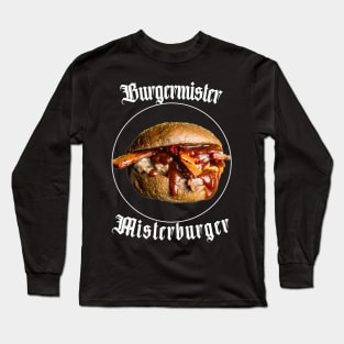 Burgermister, Misterburger Long Sleeve T-Shirt